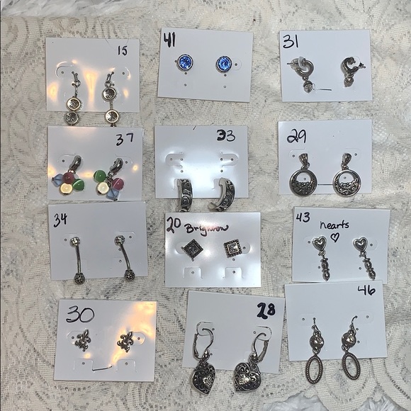 Brighton Jewelry - $15 pick a pair Brighton earrings Silver jewelry
